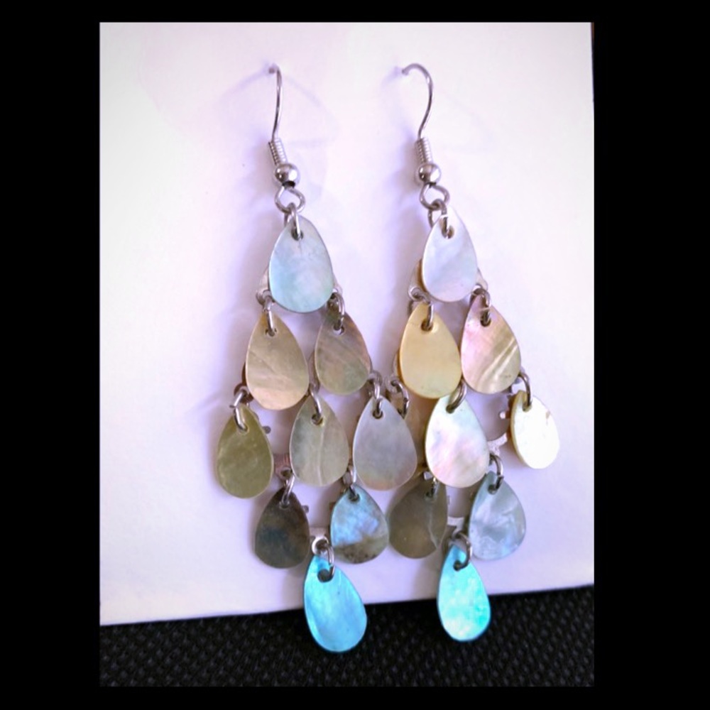 Shell Chandelier Earrings